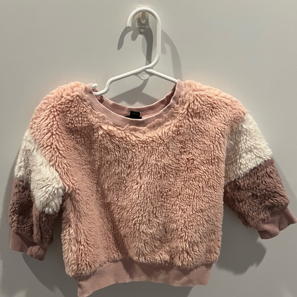 Art Class Cozy Pink Girls’ Sweater